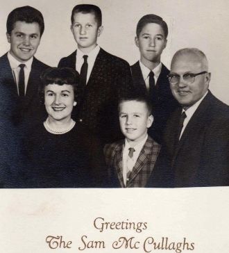 Sam McCullagh Family, 1961