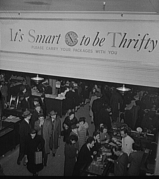 New York, New York. R. H. Macy and Company department...