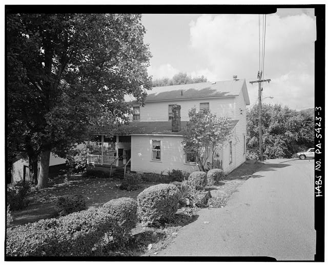 3. EAST/REAR AND NORTH SIDE LOOKING WEST-SOUTHWEST -...