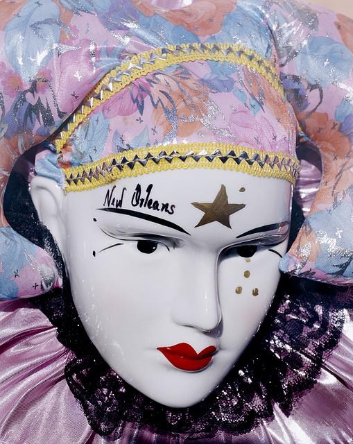 Mardi Gras mask, New Orleans, Louisiana