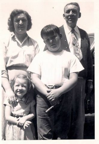 Grandpa, Dad Aunt Dot and Sharon
