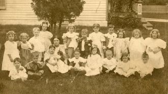 Kindergarden Picture About 1895