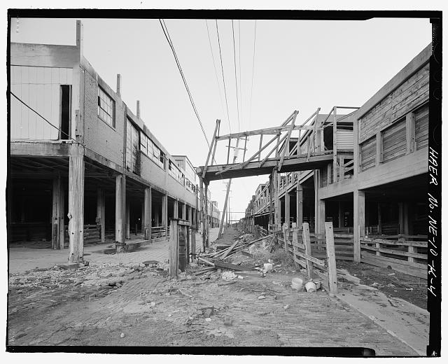 4. West rear, sheep barn to left. View to north. - South...