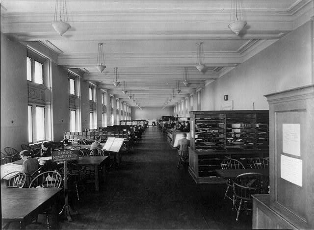 [Periodical Reading Room, Library of Congress,...