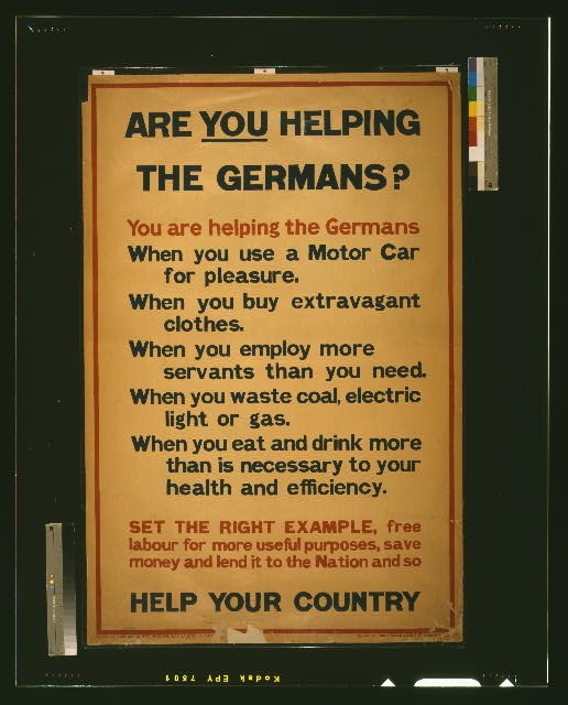 Are you helping the Germans? / printed by David Allen &...