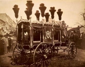 President Abraham Lincoln's hearse