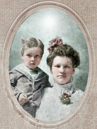Charles Evert & sister Netta M. Greer
