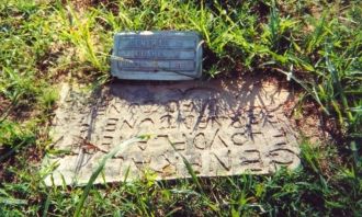 Handmade Headstone