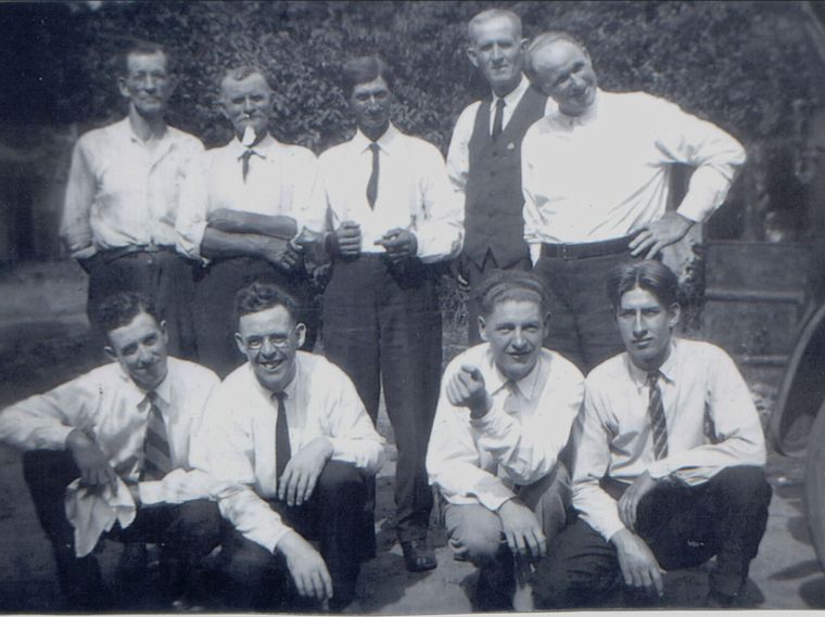 Mahon Family Men, 1925