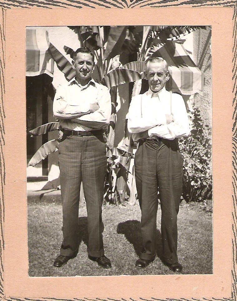 William & Eugene Cazneau, California 1920's