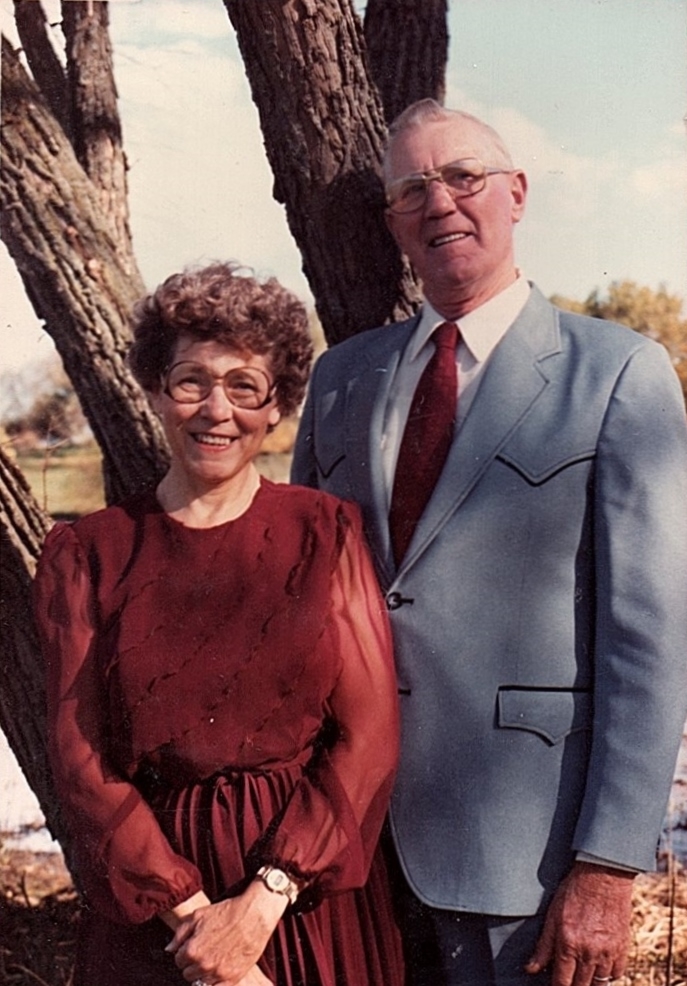Elmer & Norma Jean (Roos) Dettmer, 1984