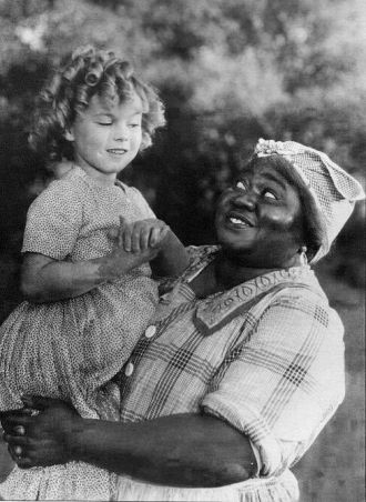 Hattie McDaniel and Shirley Temple.