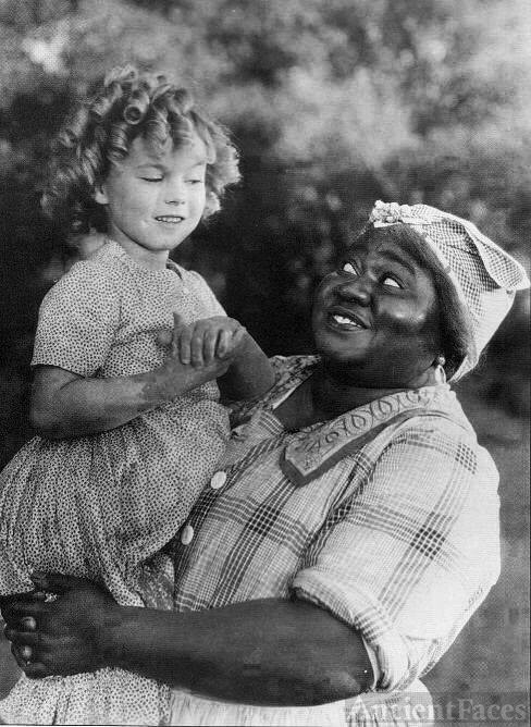 Hattie McDaniel and Shirley Temple.