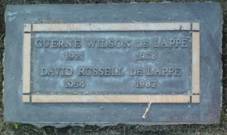 David Russell De Lappe Gravesite