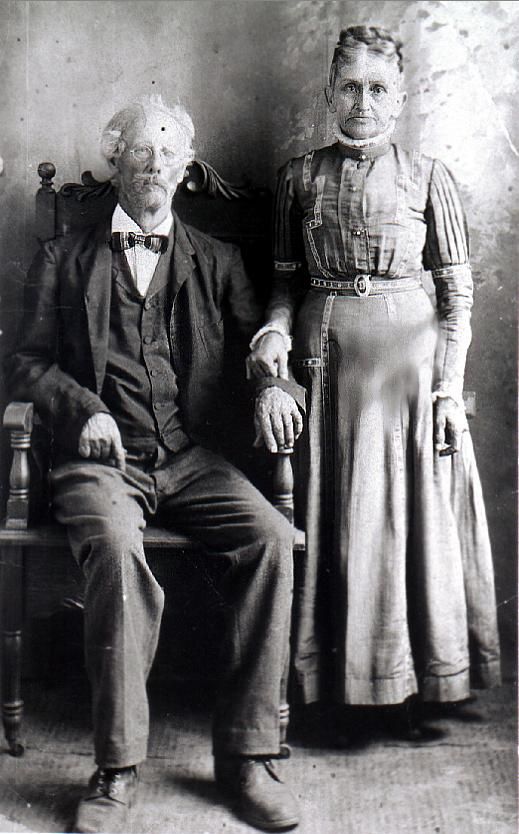 Lydia (Coble) & Thomas Morrison, 1896 IL