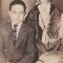 Bertha E. Agee with son, Leroy
