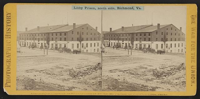 Libby Prison, north side, Richmond, Va.