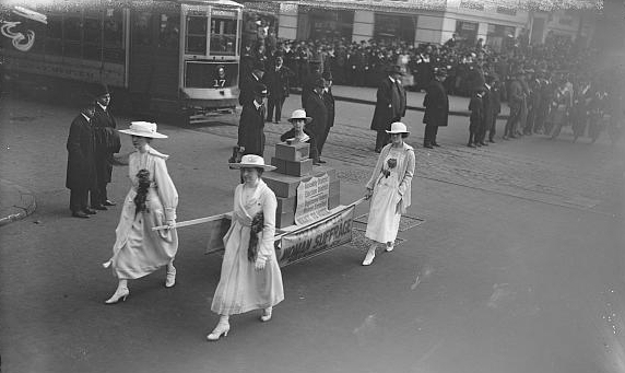 Suffragette parade