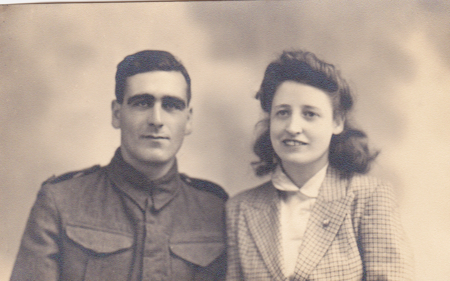 My Grandmother and someone 1945
