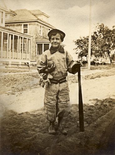 Bill MacIntyre in Baseball Gear c.1920