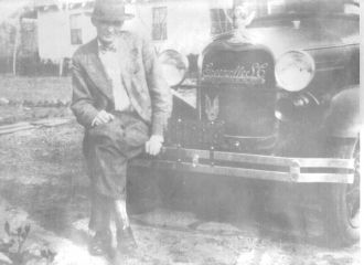 Wofford Cox and his car