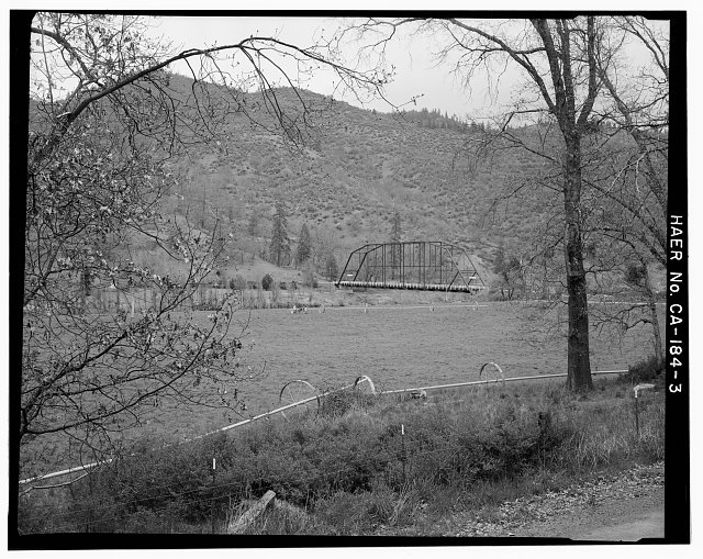 3. CONTEXTUAL VIEW OF WALKER BRIDGE FROM WALKER ROAD;...