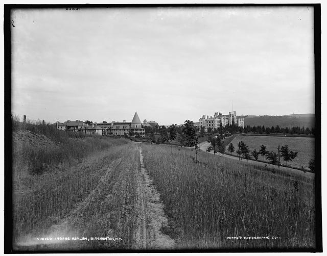 Insane asylum, Binghamton, N.Y.