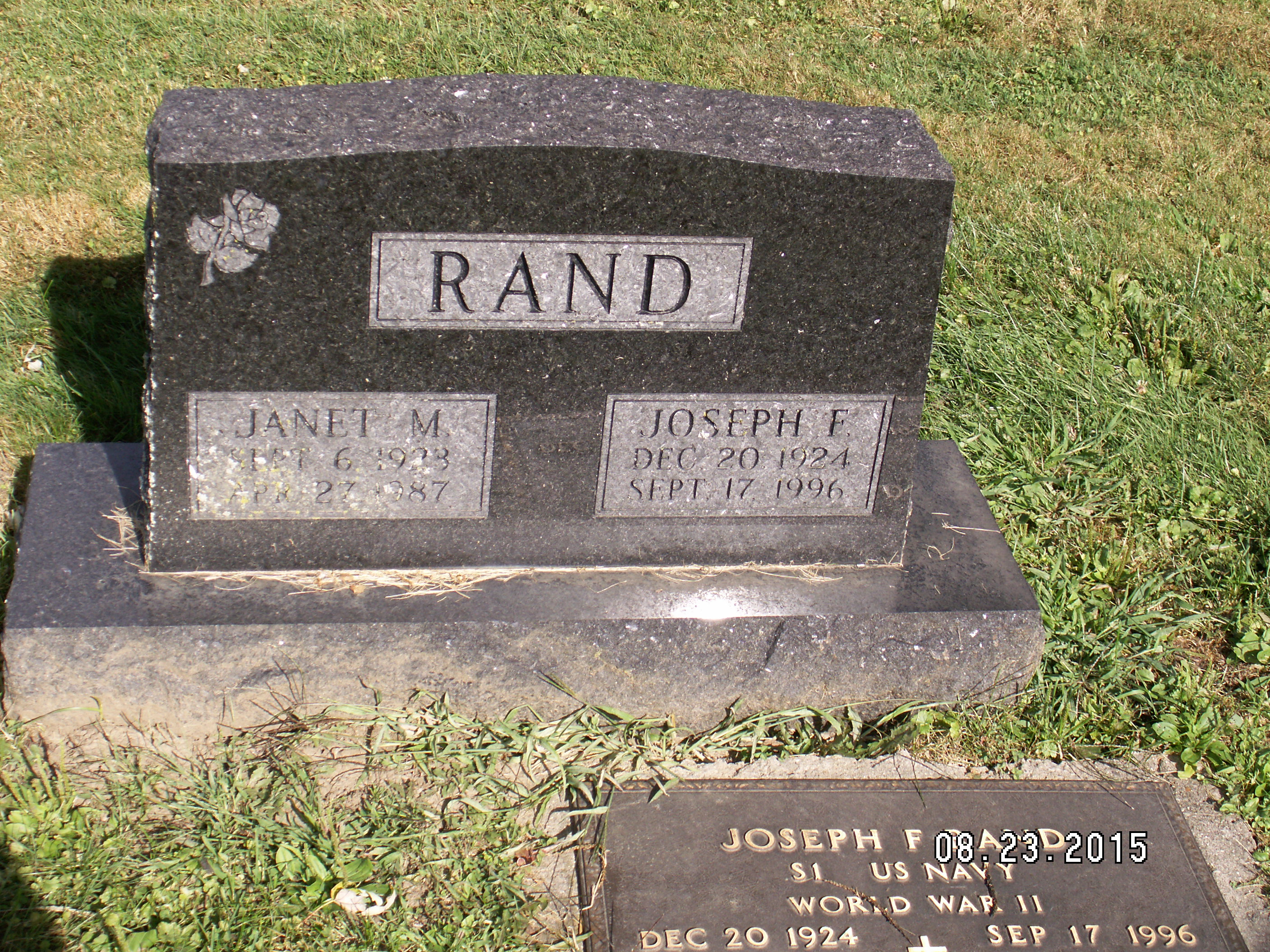 Janet and Joseph Rand Gravesite