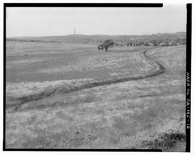 12. DETAIL OF DITCH ALIGNMENT WITH RECENT CITY OF FOLSOM...