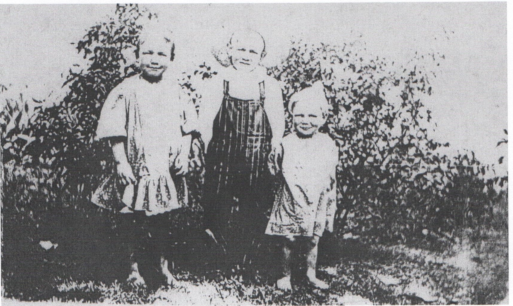 Theresa, Harry, & Gladys Scott, Iowa