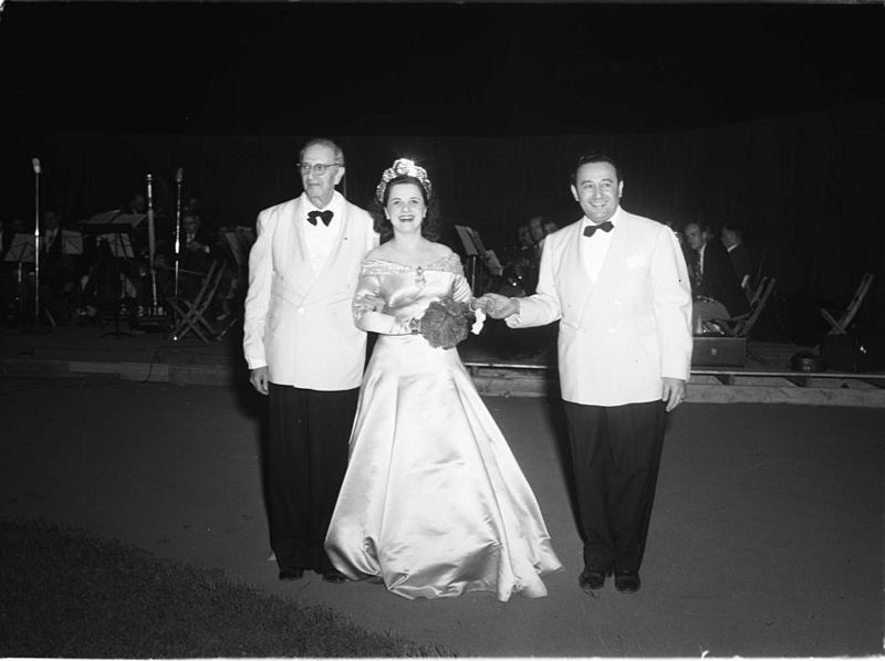 Oscar Strauss, Jean Dickenson and Mario Berini.