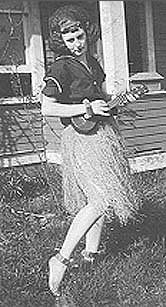 Dorothy Ferguson, hula dancer