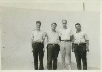 Bruno, Arthur, Frank, & Theodore Heidke, Indiana 1935
