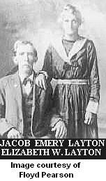 Jacob E. & Elizabeth "Lizzie" W. (Foss) Layton