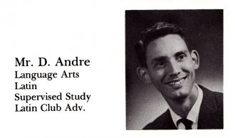 Mr. R. Andre Forester Yearbook