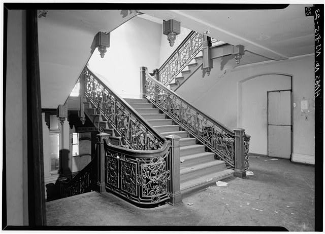 23. THIRD FLOOR, STAIRHALL, MAIN STAIRCASE, SHOWING...
