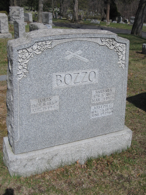 Joseph G Bozzo Gravesite