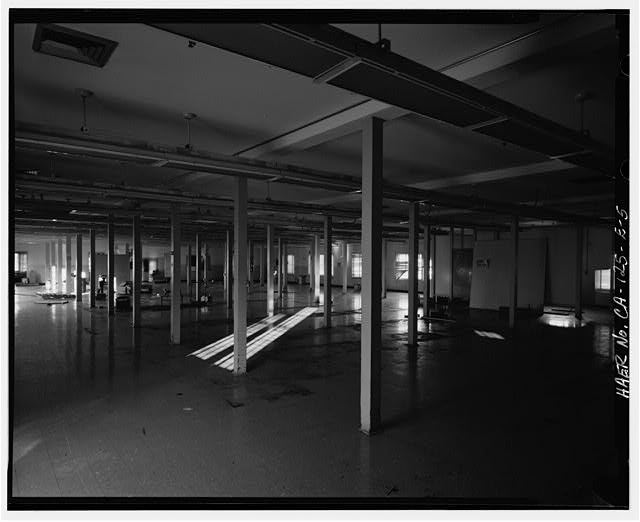 5. INTERIOR. - Oakland Army Base, Printing Plant, Attu &...