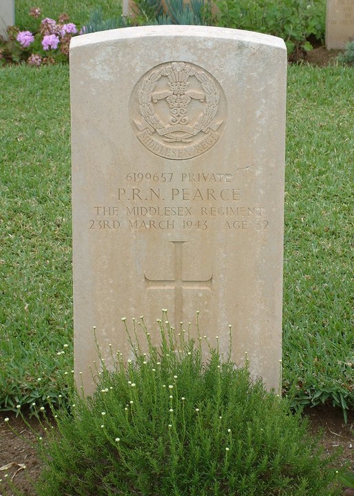 Phillip Robert Norman Pearce gravesite