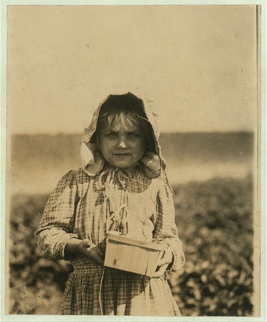 Alberta McNadd on Chester Truitt's farm at Cannon, Del....