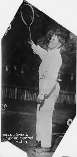 Maj. J.G. Ritchie, Olympic Tennis Champion