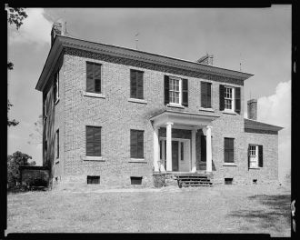 Graham House, Beattie's Ford Plantation vic., Lincoln...
