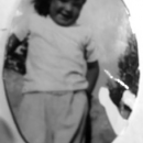 Linda Mae Kenyon (1948-2004}, at the Oregon beach. Maybe about 4-5 years old. This is my my "big sister" Linda.  My Father, Loyd L. Kenyon, adopted Linda after he married our Mom, Gloria.
