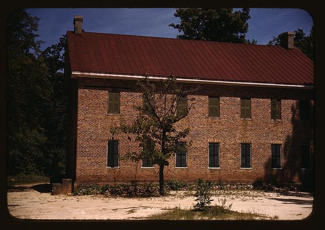 [Brick building]