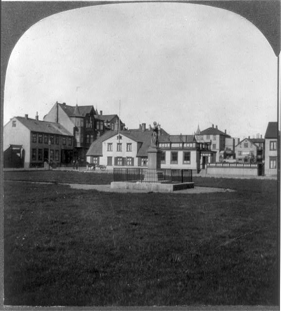 Public square, Reykjavik, Iceland