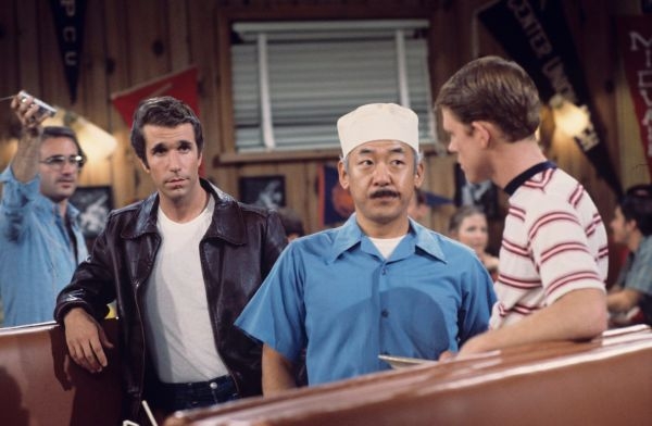 Noriyuki "Pat" Morita, Happy Days