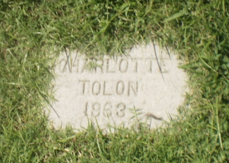 Charolette Moore Tolon Gravesite