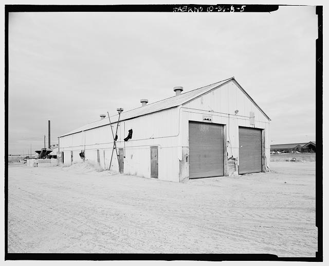 5. East rear and south side - Gowen Field, Ammunition...