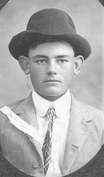 unknown young man