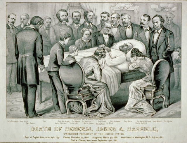 Death of General James A. Garfield: Twentieth President...